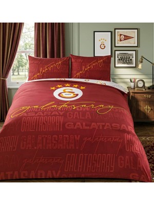 Taç Yeni Sezon Lisanslı Galatasaray Arma Çift Kişilik Nevresim Takımı