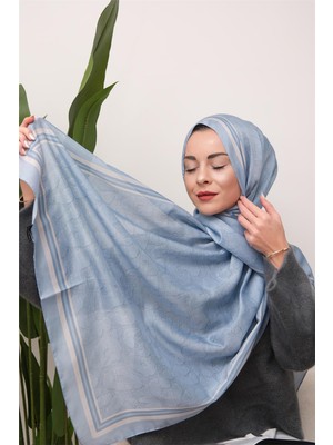 Eyşan İpek Leopar Desenli Dijital Soft Şal