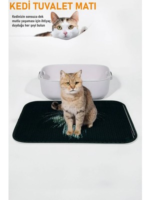 My Floor Kedi Kum Paspası - Kedi Yuvası Paspası