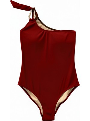 Aquella Aksesuarlı Bordo Mayo