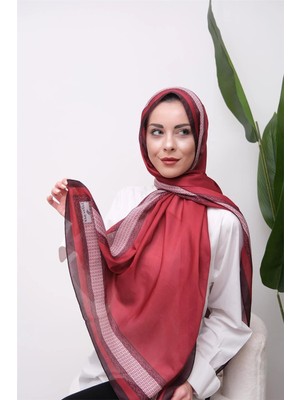 Eyşan İpek Border Touch Desenli Dijital Soft Şal