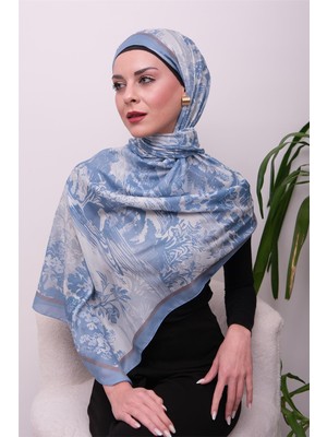 Eyşan İpek Opal Harmony Desenli Dijital Soft Şal