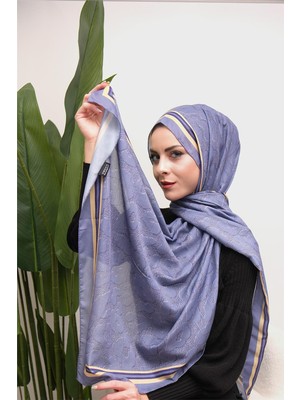 Eyşan İpek Leopar Desenli Dijital Soft Şal