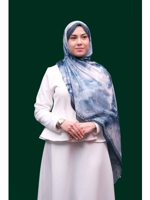 Eyşan İpek Floris Desenli Dijital Soft Şal