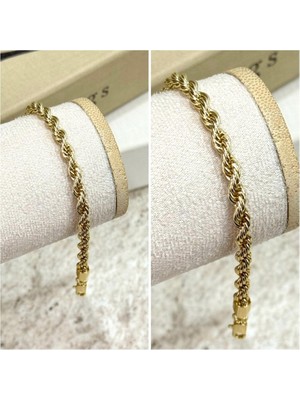 Ca Shopping Kalın Burgu Xuping Kararmaz Bileklik