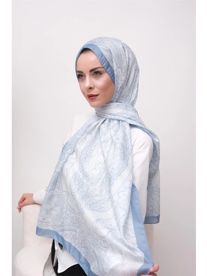 Eyşan İpek Etnik Desenli Dijital Soft Şal