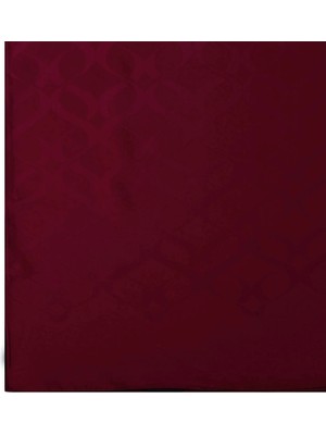 Şehr-i Şal Şehri Şal Zincir Desen Jakar Şal Bordo