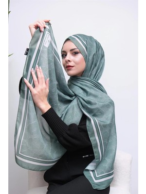 Eyşan İpek Leopar Desenli Dijital Soft Şal