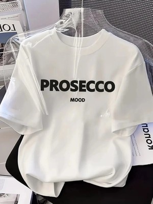 Freedom 20/1 Penye Compack Baskılı Oversize Kısa Kol Bisiklet Yaka T-Shirt - Beyaz -