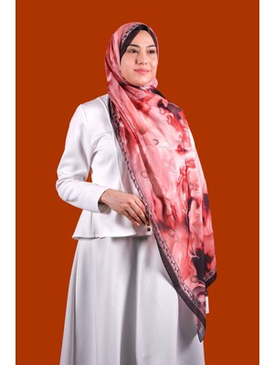 Eyşan İpek Floris Desenli Dijital Soft Şal