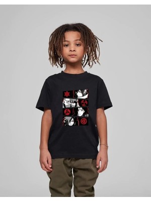 Freedom Baskılı T-Shirt - Siyah -