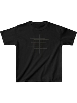 Freedom Baskılı T-Shirt - Siyah -