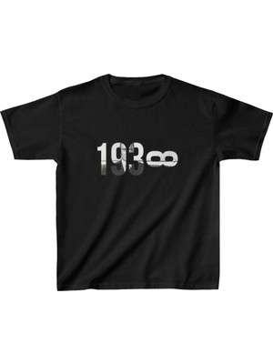 Freedom Baskılı T-Shirt - Siyah -