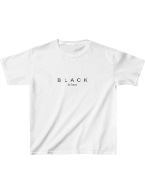 Freedom Çocuk Baskılı T-Shirt - Beyaz