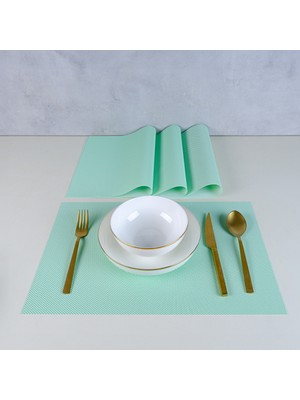 Maxstyle Serene Midnight 4 Parça Amerikan Servis 30X45 cm