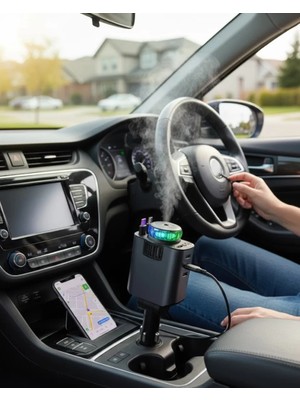 5in1 Araç Nemlendirici Veralya Tech