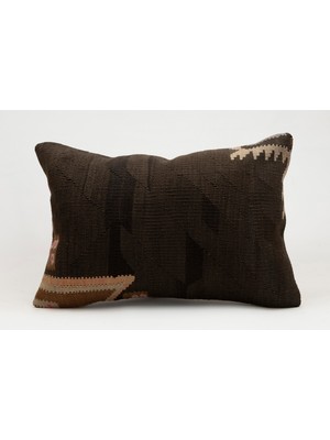 Kilim Wholesale El Yapımı Eski Kilimden Yapılmış Vintage Kırlent Kılıfı, Yün, 40X60 cm