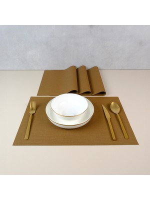 Maxstyle Serene Khaki Parça Amerikan Servis 30X45CM