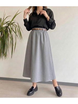 Miostil Kemer Detay Terikoton Etek-Gri