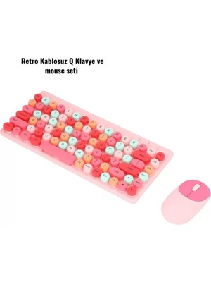 Bluetooth Klavye ve Mouse Seti Veralya Tech