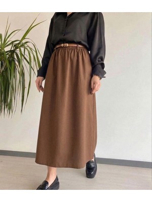 Miostil Kemer Detay Terikoton Etek-Kahve