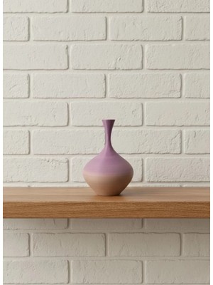 Mini Rainbow Dekoratif Vazo 8 cm Renk Geçişli Modern Tasarım Veralya Tech