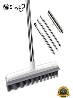 Single Çekpas Kauçuk Fırça Paspas Mop / Banyo Vip Turbo Temizlik / Ev Araba Zemin Temizlik