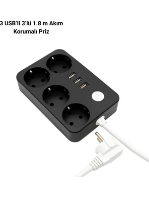 4’lü Priz U314 Veralya Tech