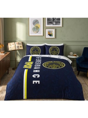 Taç Yeni Sezon Lisanslı Fenerbahçe Arma Çift Kişilik Nevresim Takımı