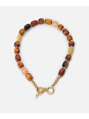 İpekyol Reçine Boncuklu Kolye IS1260051075074