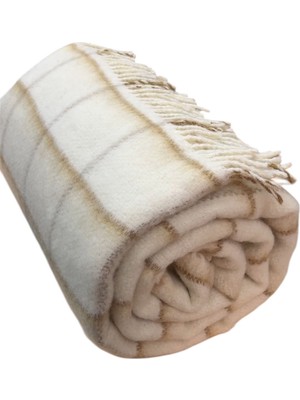 Özyün Çift Kişlik Yün Battaniye A Kalite ,%100 Kuzu Yünü&wool Blanket&wery Soft&