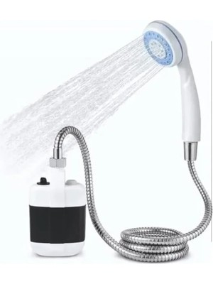 Calperia Kablosuz Taşınabilir Duş Seti - Şarjlı, Hafif ve Kompakt