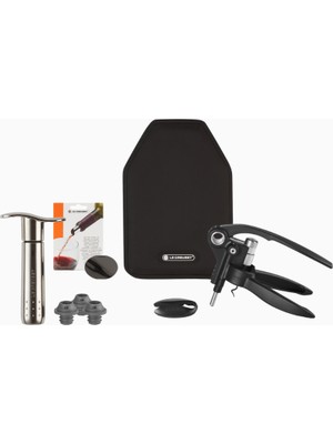 Le Creuset 4 Parça Şarap Seti Premium Aksesuar