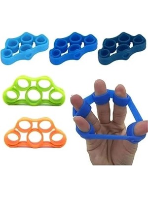 Calperia Orta Dirençli Silikon El ve Parmak Egzersiz Lastiği