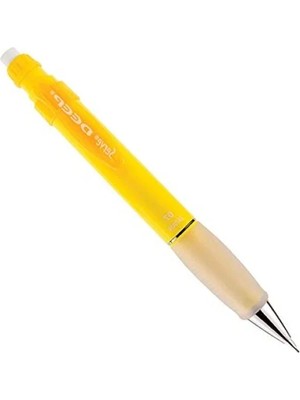 Calperia Ergonomik 0.7mm Mekanik Kurşun Kalem - Fosforlu Sarı