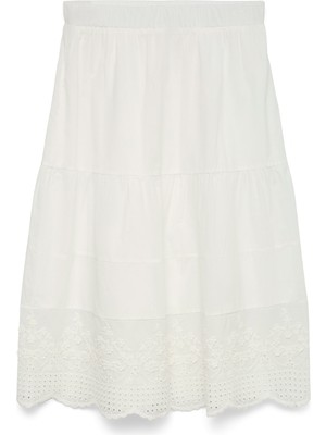 Vero Moda - Pamuk Etek 10339722 Vmmılana Mw Ancle Skırt Wvn