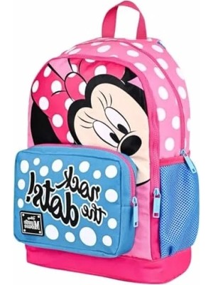 Calperia Geniş Iç Hacimli Izoleli Çanta - Minnie Rox Dots Tasarım