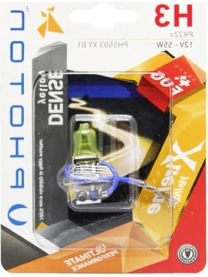 Calperia H3 12V 55W Ampul - Xtreme Yellow (Tekli Blister)