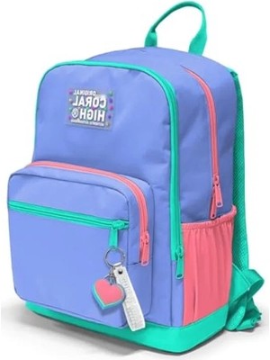 Calperia Dört Bölmeli Derin Mavi Ortaokul Çantası - Erkek Çocuk