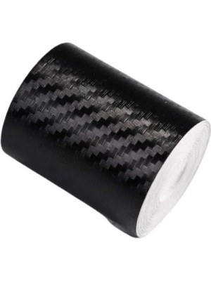 Calperia 10 cm x 5 Metre Siyah Karbon Folyo Şerit