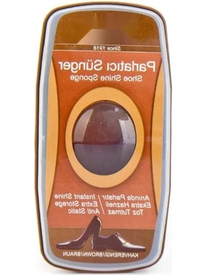 Calperia Kahverengi Ayakkabı Parlatıcı Sünger Fırça