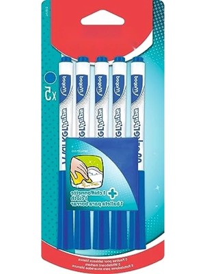 Calperia Beyaz Tahta Kalemi, Mavi - 5'li Set