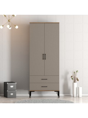 Variant Mobilya Kumsal 2 Kapılı (T) Gardrop - Lidya / Atlas