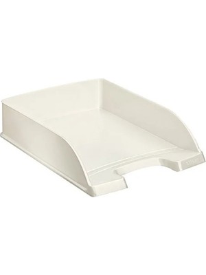 Calperia Modern Metalik Beyaz Evrak Rafı