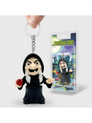 Xtoys Cadı Zehirli Kızıl Elma Anahtarlık Çanta Charmı ve Aksesuarı Korkunç Pamuk Prenses Figürü | Wicka