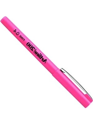 Calperia Pembe 0.4 mm Ince Keçe Uçlu Yazı Kalemi