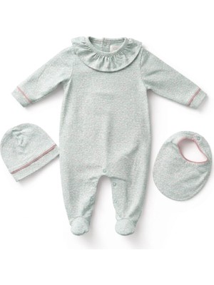Kız Bebek Takımı 3 Lü Yenidoğan Set - Ciorre