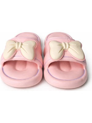 Ecrou Fiyonk Detaylı Terlik Pembe 36 41