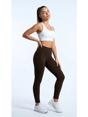 Hoxie Kadın Yüksek Bel Toparlayıcı Fitilli Günlük Tayt