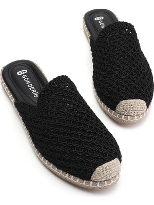 Gönderi(r) Kadın Siyah  Burnu Kapalı Günlük Terlik